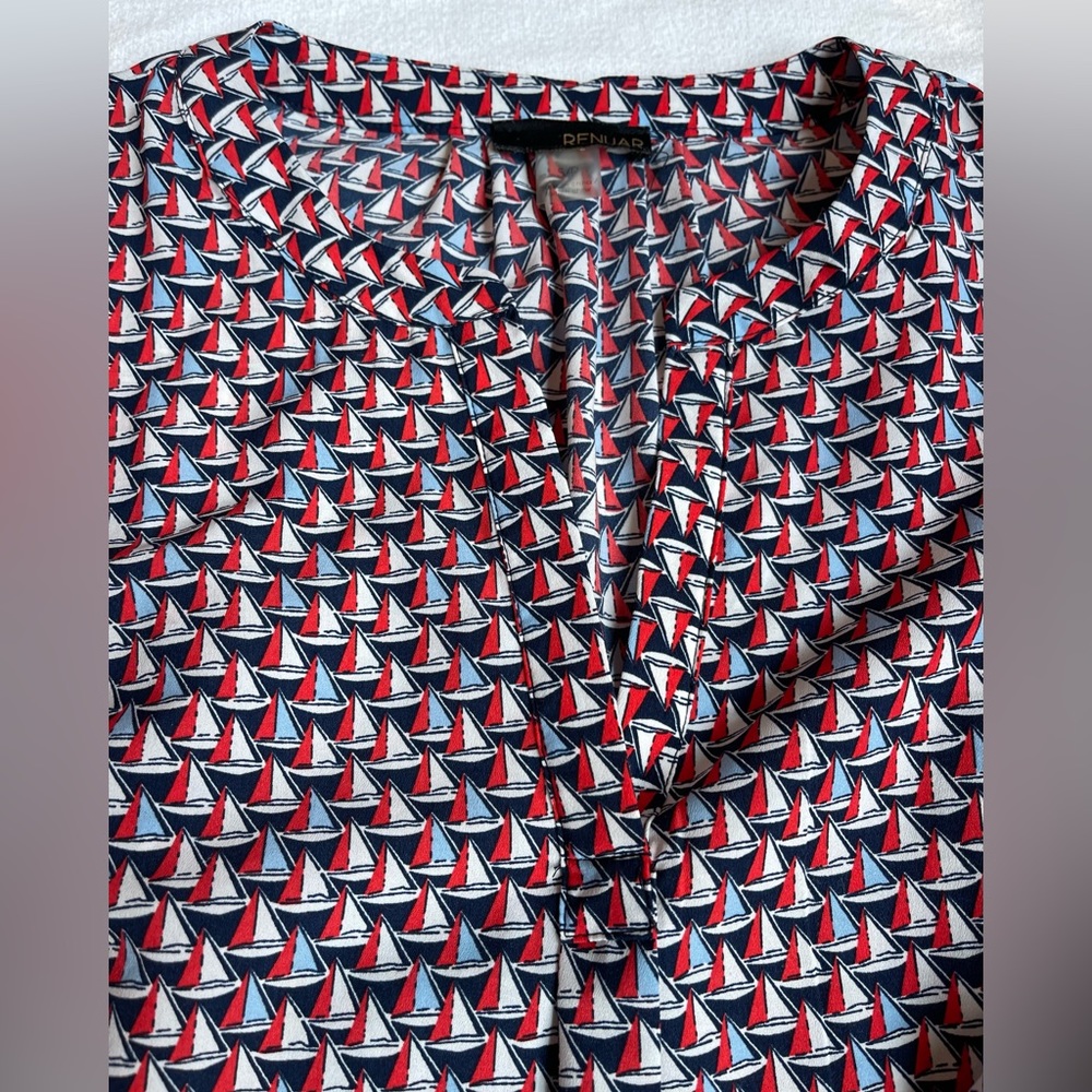 RENUAR Women’s Small Sailboat Blouse